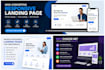 create a responsive landing page