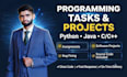 do python java and c programming tasks assignments and software projects