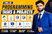 do python java and c programming tasks assignments and software projects