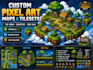 create pixel art map and tilesets for your game