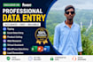 accurate data entry, excel data entry, PDF to excel