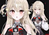 draw live2d vtuber model live 2d vtuber rigging character design anime vtuber