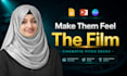 design powerpoint film pitch deck, tv series or movie presentation