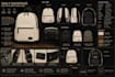 do 3d model high quality render bags 3d travel bag backpack design