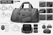 do 3d model high quality render bags 3d travel bag backpack design