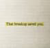 write your breakup text
