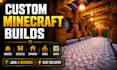build custom minecraft builds