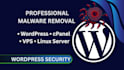clean malware from your server, secure all websites and harden security