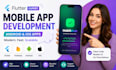 develop a flutter mobile app for android and ios