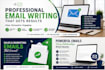 write professional business emails in english