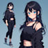 create a custom anime oc character illustration