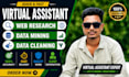 do 2 hours of quick data entry and copy paste work