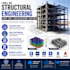 do structural engineering, etabs, safe, load calculations and revit bim