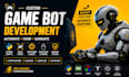 develop game bot, game automation, python bot and PC game macro, ai game