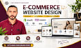 design or redesign a professional ecommerce website