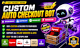 build pokemon bot autobot target bot lazada bot, checkout bot, auto checkout bot