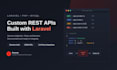 build a custom rest API with laravel