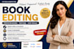 professionally proofread and edit your nonfiction book for amazon KDP