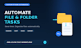 automate file and folder tasks with a custom python script