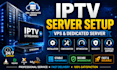 install and manage iptv server infrastructure on vps or dedicated servers
