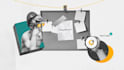 do collage animation, collage, motion graphics, collage video, music video, vfx