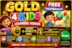 create professional animated kids learning and educational videos