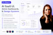 design ai saas UI, admin dashboards, and design systems