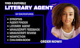 find literary agent write synopsis manuscript feedback manuscript review