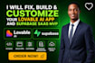 fix, build and customize your lovable ai app and supabase saas mvp
