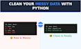 clean, format, and merge your messy data using python and pandas