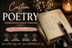 write romantic happy sad and heartbroken poetry