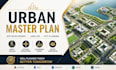 design urban master plan, site development, land use, city planning