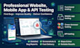 test your websites and mobile apps