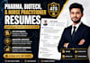 write professional pharma, biotech, and nurse practitioner resumes