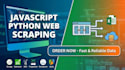 do python web scraping, with scrapy, selenium, bs4, puppeteer, octoparse, apify
