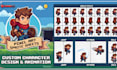 create pixel art sprite sheet rpg maker character sprite game asset