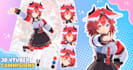 create 3d character for 3d vtuber, vrchat, rigging, 3d model, anime and 3d vroid