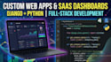 build a full stack web application using django and python