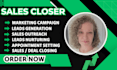 be your high converting sales representative sales closer salesperson b2b sales