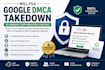 file google dmca takedown to remove copyrighted content