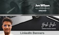 design a professional linkedin banner