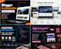 build responsive HTML CSS javascript websites and landing pages