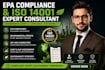 do epa compliance, environmental permits and iso 14001 consulting