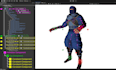 create game ready 3d character animation, rigging and unity unreal engine assets