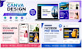 design professional canva social media flyers posts