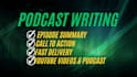 write your podcast show notes