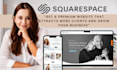 squarespace website design squarespace website redesign squarespace landing page