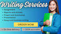 write articles, projects, reports and assignments