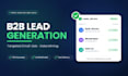 b2b lead generation, targeted email list building and data mining