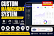 build a custom management system in PHP